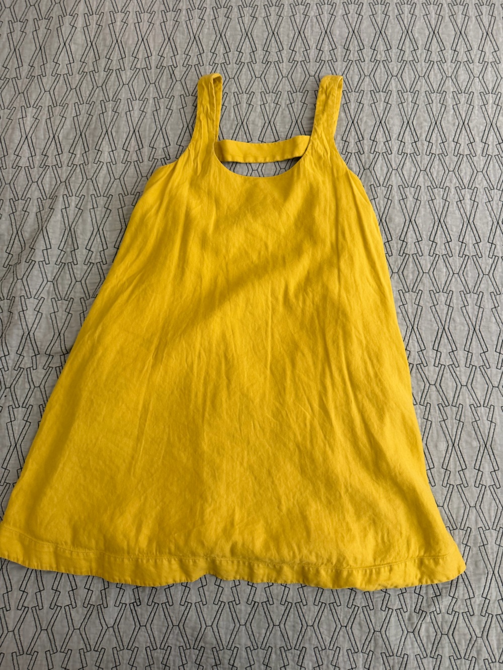 Maeve Bright Yellow Sleeveless Tank Top